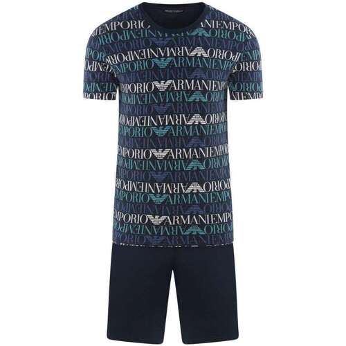 Vêtements Homme Pyjamas / Chemises de nuit Emporio Armani 129750VTPE22 Marine