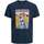 Vêmonogram-print Homme T-shirts manches courtes Premium By Jack & Jones 145116VTPE23 Marine