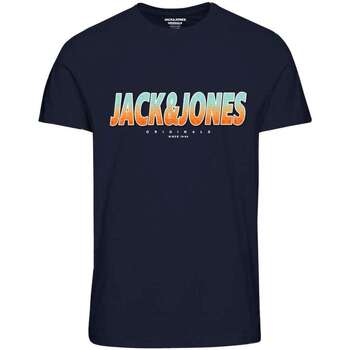 Vêtements Homme T-shirts manches courtes Jack & Jones 146834VTPE23 Marine