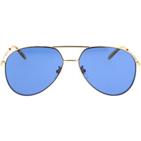 Gucci Eyewear aviator-frame tinted sunglasses Lunettes de soleil Gucci Occhiali da Sole  GG0356S 009 Doré