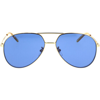 Gucci Eyewear aviator-frame tinted sunglasses Lunettes de soleil Gucci Occhiali da Sole  GG0356S 009 Doré