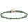 Montres & Bijoux Bracelets Sixtystones Sixty Stones - 60 - Chaîne  Cheville -25 cm Vert