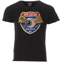 Vêtements Homme T-shirts manches courtes Von Dutch VD/TVC/OUT Noir