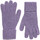 Accessoires textile Femme Gants Pieces 17126872 Violet