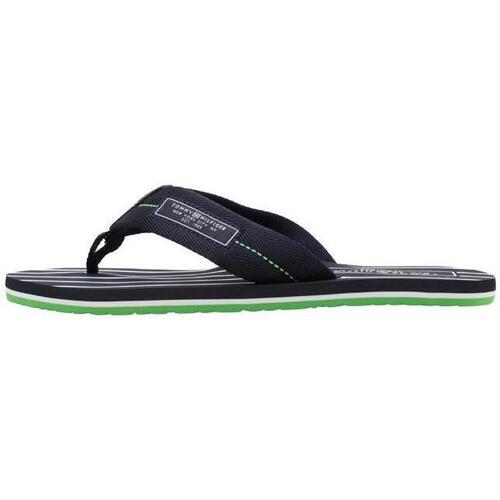 Chaussures Homme Tongs Tommy Hilfiger PATCH HILFIGER BEACH SANDAL Marine