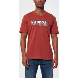 Vêtements Homme T-shirts manches courtes Kaporal - T-shirt col rond - terracotta Autres