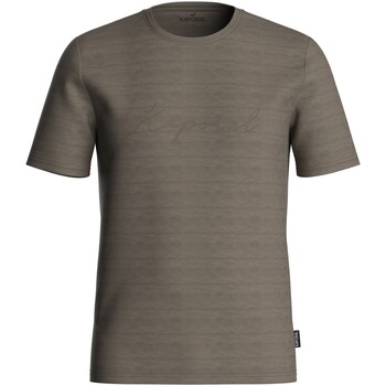Vêtements Homme T-shirts manches courtes Kaporal - T-shirt col rond - taupe Autres