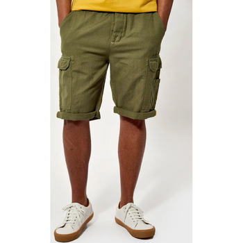 Vêtements Homme Shorts / Bermudas Kaporal - Short cargo - kaki Vert