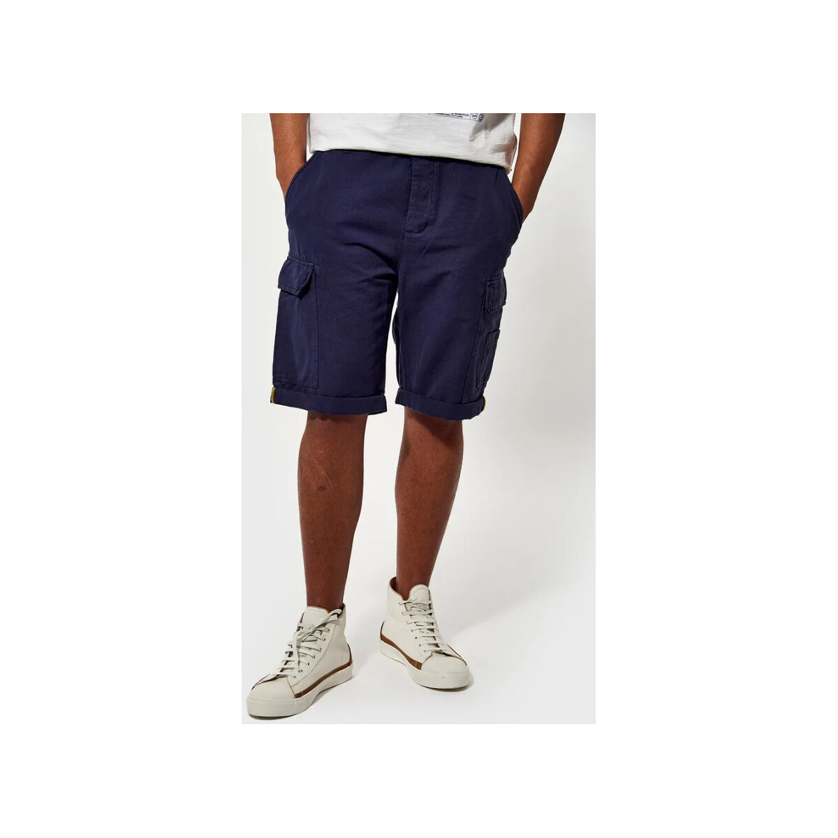 Vêtements Homme Shorts / Bermudas Kaporal - Short cargo - marine Autres
