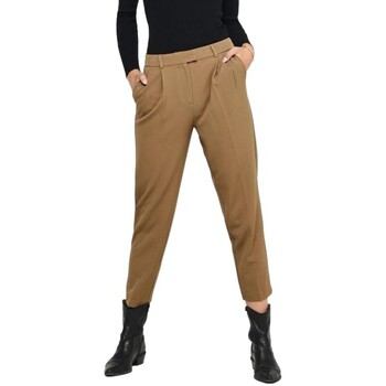 Vêtements Femme Pantalons Only Levila Lana Trousers - Toasted Coconut Marron