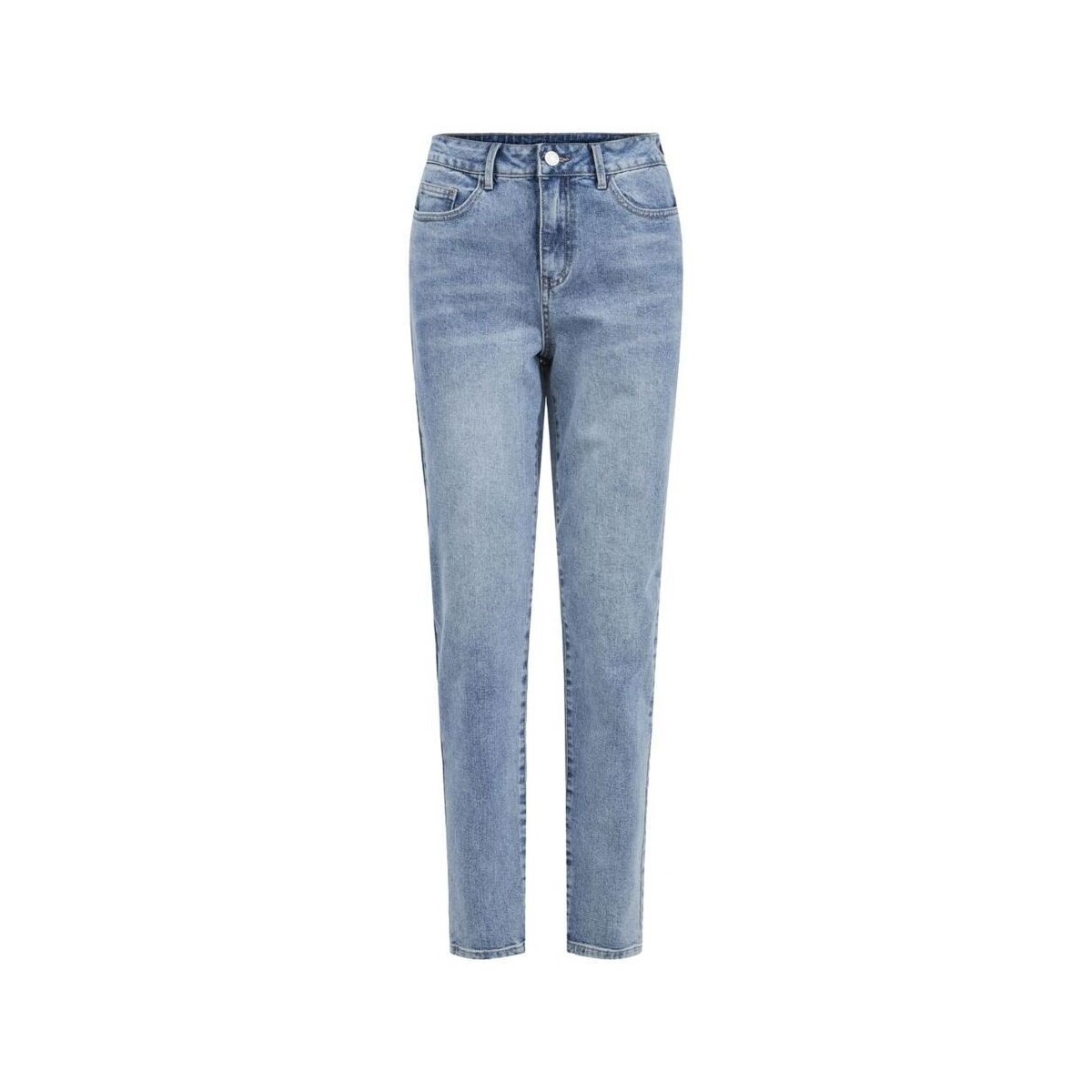Vêtements Femme Pantalons Vila Mommie Jeans - Light Blue Denim Bleu