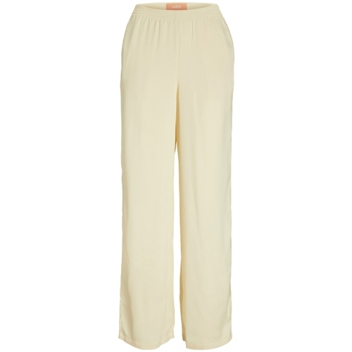 Vêtements Femme Pantalons Jjxx Noos Calças Kira Regular - Seedpearl Blanc