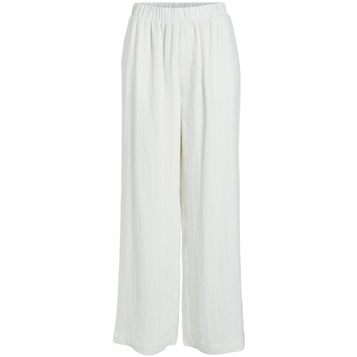 Vêtements Femme Pantalons Vila Daisy Pants HW - Birch Blanc