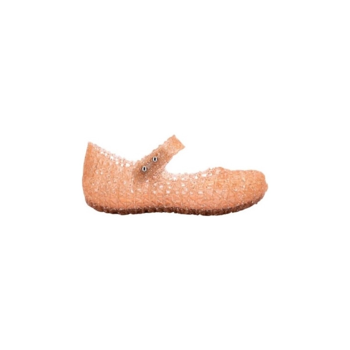 Chaussures Enfant Sandales et Nu-pieds Melissa MINI  Campana Papel B - Glitter Orange Orange