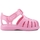 Chaussures Enfant sergio rossi logo sneaker Baby baseball Sandals Tobby Gloss - Pink Rose