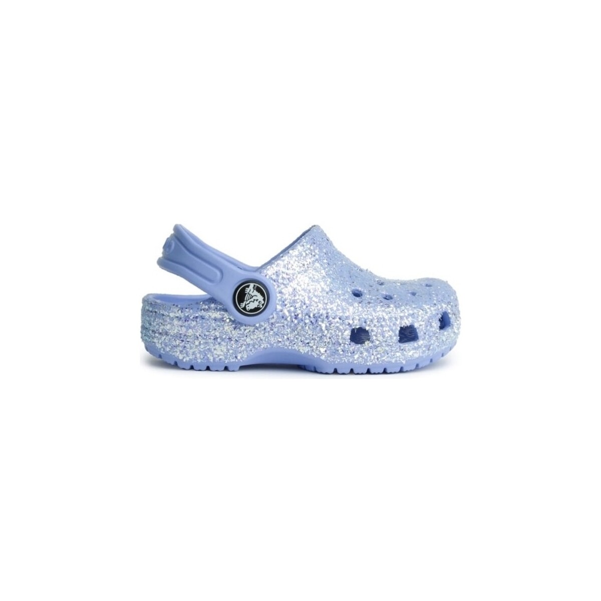 Chaussures Enfant Sandales et Nu-pieds Crocs Classic Glitter - Moon Jelly Bleu