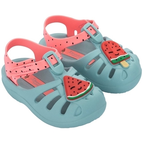 Chaussures Enfant Sandales et Nu-pieds Ipanema Baby Summer X - Green Pink Vert