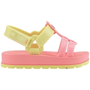 Chaussures Enfant Sandales et Nu-pieds Zaxynina Conectada Baby - Neon Pink / Light Gree Rose
