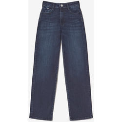 Vêtements Fille Jeans NEWLIFE - JE VENDS Pulp regular taille haute jeans bleu-noir Bleu