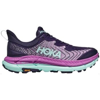 Chaussures Femme Running / trail Hoka one one Baskets Mafate Speed 4 Femme Night Sky/Orchid Flower Violet