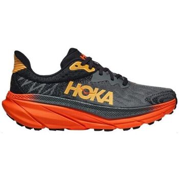 Chaussures Homme Running / trail Hoka one one Baskets Challenger 7 Homme Castlerock/Flame Gris