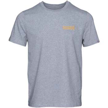 Vêtements Homme T-shirts manches courtes Harrington T-shirt gris chiné Made in France Gris