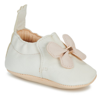 Chaussures Enfant Chaussons Easy Peasy MY BLUMOO PAPILLON VOLANT Blanc