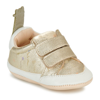 Chaussures Enfant Chaussons Easy Peasy MY BLUMOO PTI'VELCRO Doré