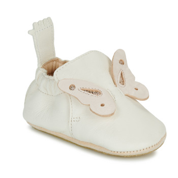 Chaussures Enfant Chaussons Easy Peasy MY BLUBLU PAPILLON Blanc