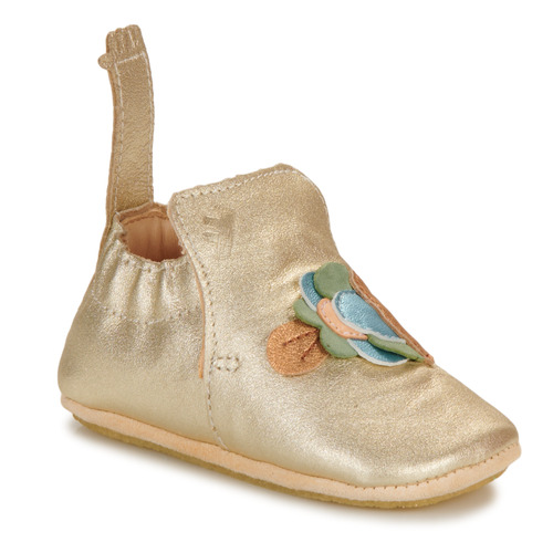 Chaussures Fille Chaussons Easy Peasy MY BLUBLU POISSON Doré
