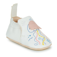 Chaussures Enfant Chaussons Easy Peasy MY BLUBLU PIEUVRE Blanc