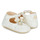 Chaussures Fille Chaussons Easy Peasy MY LILLYP PAPILLON VOLANT Blanc