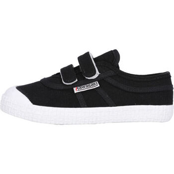 Chaussures Baskets mode Kawasaki Original Kids Shoe Black W/velcro K202432-ES 1001 Black Noir