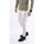 Vêtements Homme Pantalons de survêtement Hollyghost Pantalon jogging blanc avec imprimé caoutchouc Blanc
