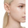 Montres & Bijoux Femme Boucles d'oreilles Swarovski Boucles d'oreilles  Luna Blanc