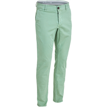 Vêtements Homme Chinos / Carrots Pullin Pantalon  chino FROSTY Vert