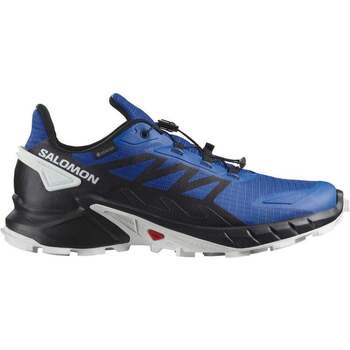 Chaussures Homme Running / trail Salomon jacket SUPERCROSS 4 GTX Bleu