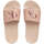 Chaussures Femme Chaussons Calvin Klein Jeans slide oversized brand Rose