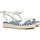 Chaussures Femme Sandales sport Tommy Hilfiger rope flatform sandals Blanc