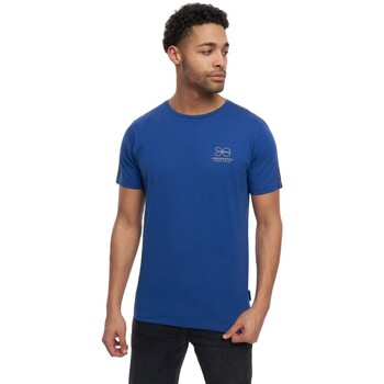 Vêtements Homme T-shirts manches longues Crosshatch Caveron Bleu