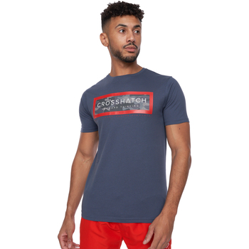 Vêtements Homme T-shirts manches longues Crosshatch Gramcam Bleu