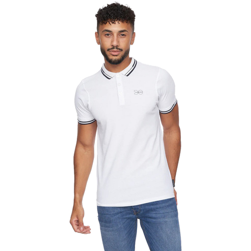 Vêtements Homme T-shirts & Polos Crosshatch Kermlax Blanc