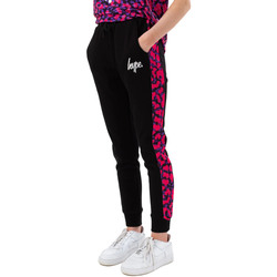 Vêtements Fille Pantalons Hype Neon Cheetah Noir
