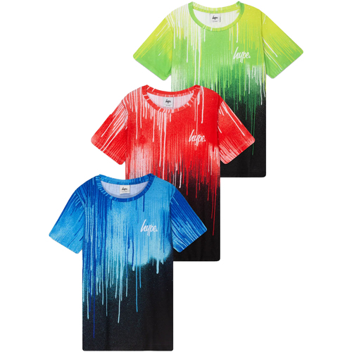 Vêtements Garçon T-shirts manches courtes Hype HY8601 Rouge