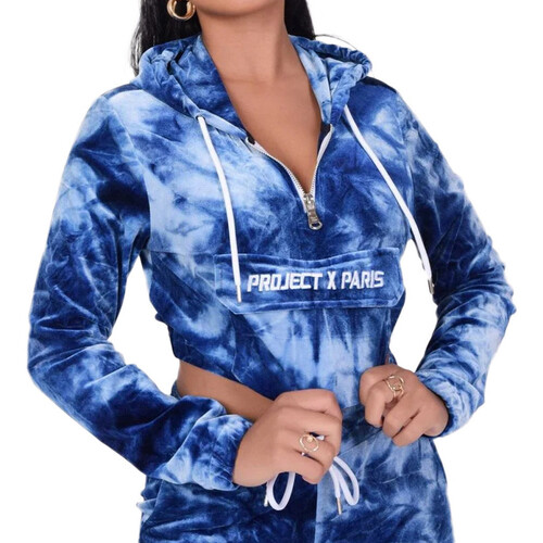 Vêtements Femme Sweats Project X Paris PXP-F212105 Bleu
