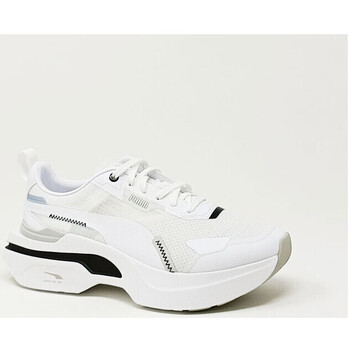 Chaussures Baskets mode Puma BASKET KOSMO RIDER BLANC NOIR Blanc
