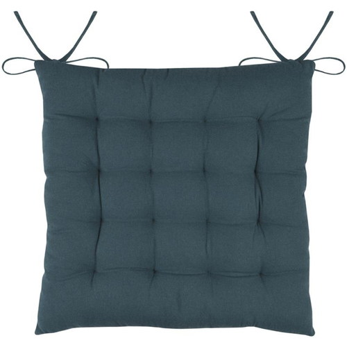 Maison & Déco Les musts de janvier Stof Coussin de chaise en coton Cobalt 38 cm Bleu