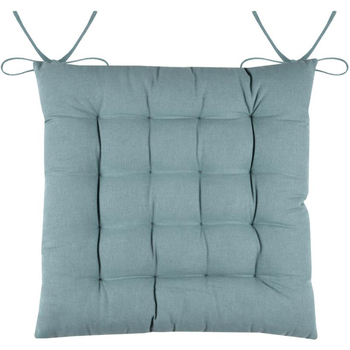 Maison & Déco Mules / Sabots Stof Coussin de chaise en coton Jade 38 cm Bleu