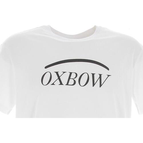 Vêtements Homme Ceinture Tressee Elastique Oxbow Tee shirt manches courtes graphique Blanc