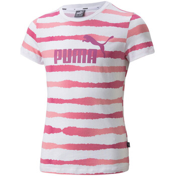 Vêtements Fille T-shirts & Polos Puma 846955-02 Blanc